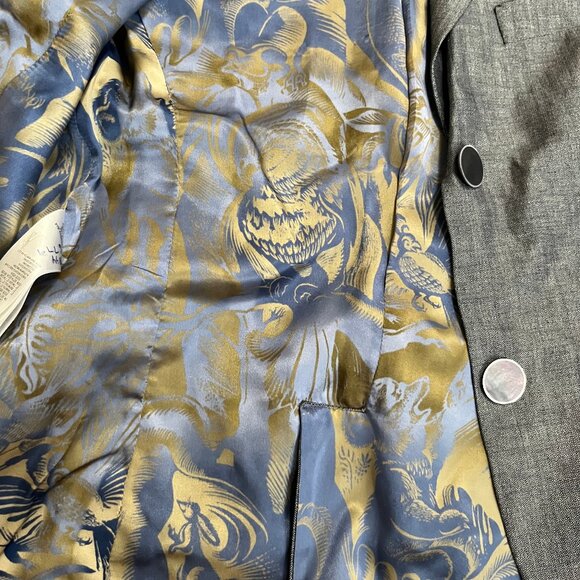 Giorgio Armani Classic Gray Blazer with beautiful silk lining - Picture 5 of 6